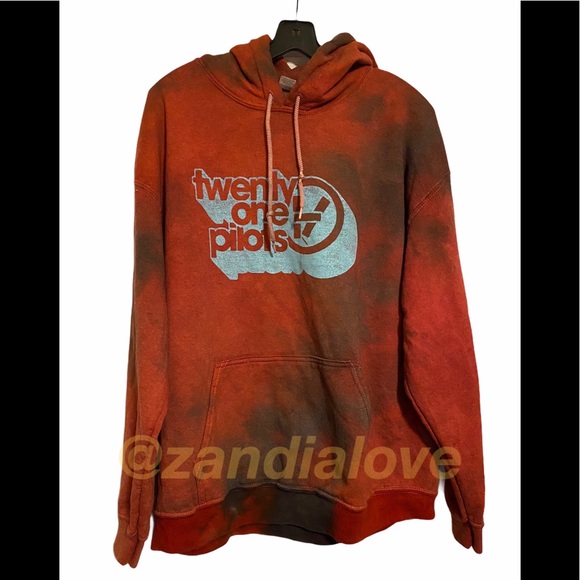 Hot Topic | Sweaters | New Twenty One Pilots Tie Dye Hoodie L | Poshmark